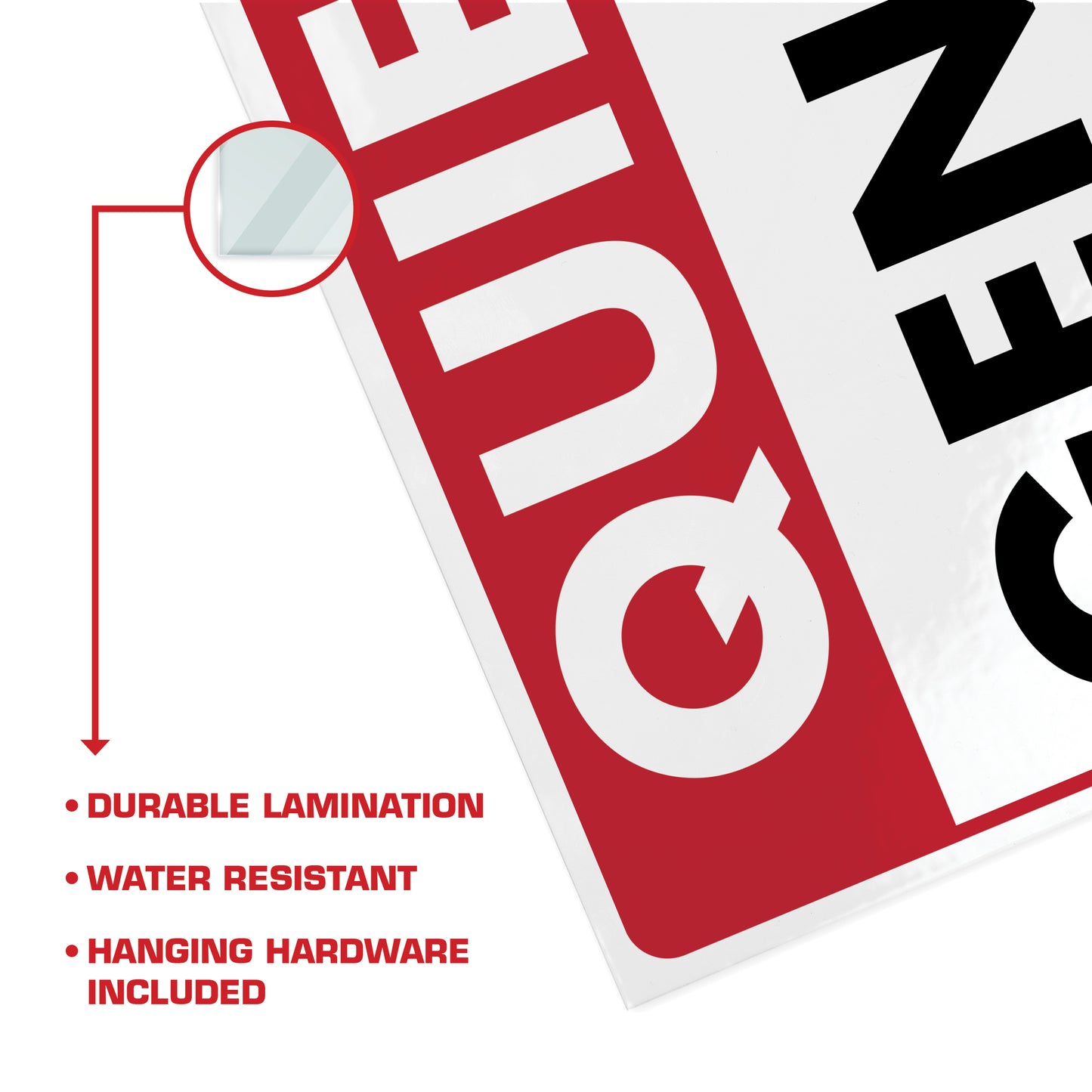 Quiet! Genius at Work - 8.5" x 11" Funny Laminated Sign