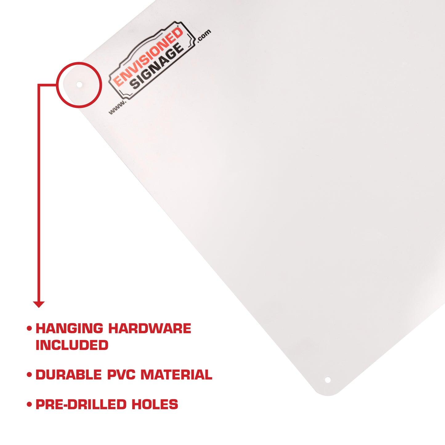 Notice - You are No Longer a Trespasser You are Now a Target - 8" x 12" Funny Plastic (PVC) Sign (With Pre-Drilled Holes for Easy Mounting)