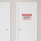 Warning - Due to Price Increase on Ammo Do Not Expect a Warning Shot - 8" x 12" Funny Plastic (PVC) Sign (With Pre-Drilled Holes for Easy Mounting)