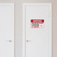 Notice - You are No Longer a Trespasser You are Now a Target - 8" x 12" Funny Plastic (PVC) Sign (With Pre-Drilled Holes for Easy Mounting)