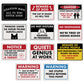 Danger - Avoid Serious Injury Don't Tell Me How to Do My Job - 8" x 12" Funny Plastic (PVC) Sign (With Pre-Drilled Holes for Easy Mounting)